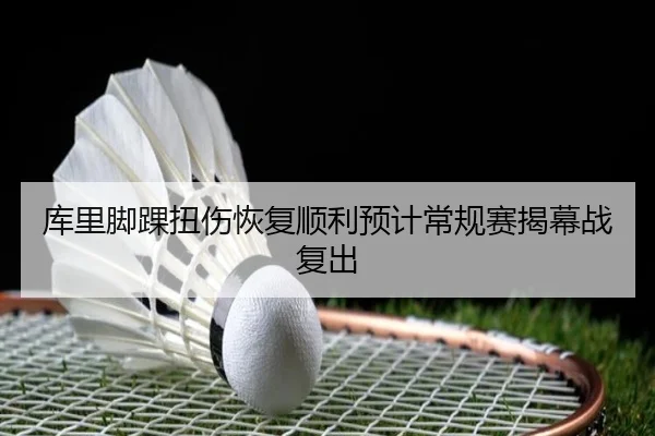 库里脚踝扭伤恢复顺利预计常规赛揭幕战复出